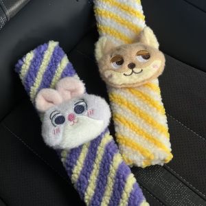 AMU·PIGGY | Cartoon Zootopia Theme Car Seat Belt Shoulder Pad