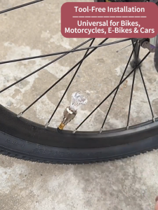 Featuring dazzling lighting effects lampu basikal bicycle light bike light 4 colors tubeless valve motorcycle Universal kepala tiub tubeless motor Decorative Light valve tubeless motor tyre valve cap for Car Bike Motorbike Air Valve Explosive Flashing Lam