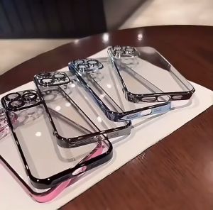 Ốp lưng điện thoại iphone trong suốt viền mạ bóng cho ip 7/8/plus/x/xs/xsmas/11/12/13/14/pro/max/promax - Shopbo247