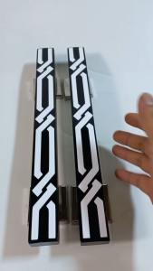 set gagang handle tarikan pintu rumah minimalis pilihan panjang 33cm 45cm dan 60cm bahan stainless tersedia untuk pintu depan dan kamar daun pintu 1/2 model kupu tarung