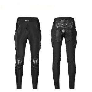 Motorcycle Armor Trousers Motocross Pants Long Armor Knee Crotch Hip Protection Motorbike Riding Racing Equipment Shorts