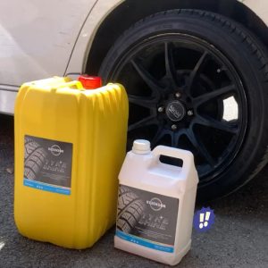 【Kleenson】Tyre Shine LV 4 Liter | Tyre Wax | Wet Gloss | Blue Cream