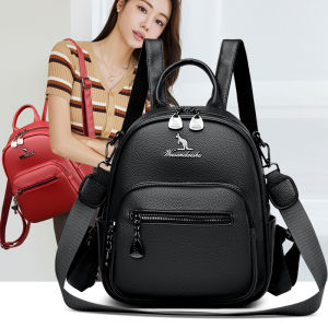 TANFAN | Trendy Versatile Soft Leather Womens Backpack