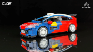 CaDA Citroen C4 WRC Race Car Brick DIY 1:24 Scale Vehicles Set C55033W