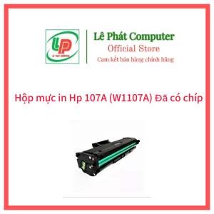 Hộp mực in Hp 107A (W1107A) ĐÃ CÓ CHÍP dùng cho máy in Hp 107a/107w/135a/135w/137fnw - Bảo hành 06 Tháng - Mới 100%