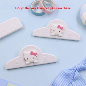 Sanrio | Kẹp Tin Nhắn Từ Tính Hello Kitty Kawaii Chính Hãng Sanrio Kẹp Niêm Phong Dùng Cho Nhà Văn Phòng Tài Liệu Quà Tặng Dễ Thương Cho Các Cô Gái