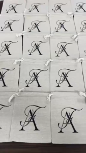 🇲🇾 Drawstring Burlap Pouch Linen Cotton Perfume Candy Grocery Fruit Vegetable Bamboo Charcoal Cloth Stroge Gift Bag