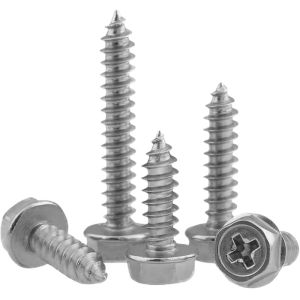 BAIRUITE | Stainless Steel Hexagon Flange Self-Tapping Screw