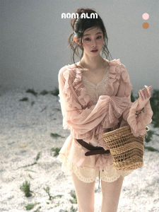 SHAOYEYAN | French Style Lace Chiffon Sweet Summer Blouse
