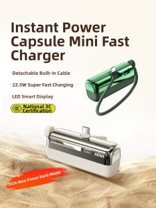 AXAN | Portable Fast Charging Power Bank with Cable