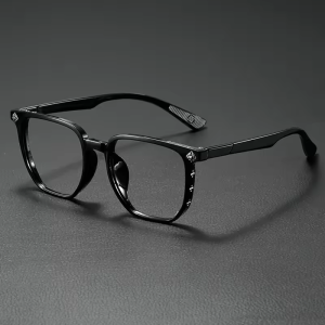 New Temperament Glasses Large Frame Flat Light Eye Protection Glasses Neutral Decorative Glasse