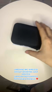 BERGARANSI TaffSTUDIO Mik Mic Microphone wireless untuk mengajar imam mesjid kerah UHF HX-W002-L