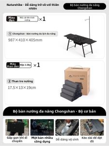 NatureHike | Lò Nướng Than Hoạt Tính Gấp Đựng Ngoài Trời