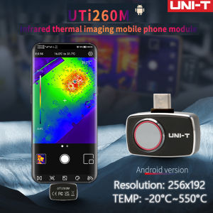 UNI-T UTi120 & UTi256 Infrared Imaging Camera: Industrial PCB Inspection & Floor Heating Pipe Detection