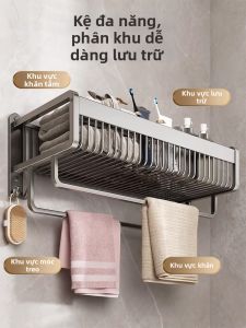 No-Drill Towel Rod