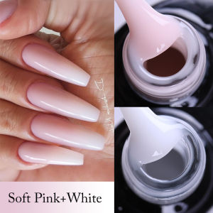 UR SUGAR 7ml Quick Nail Extension Gel Jelly Pink Semi-Transparent Color Extension Gel Polish UV LED Soak Off