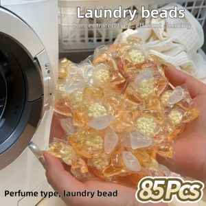 Five-in-One Scented Laundry Beads Concentrated Laundry Detergent Long-Lasting Fragrance High-Efficiency Stain Removal85 Pcs