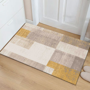Simple Nordic Anti-Slip Mat Bathroom Floor Carpet Bedroom Door Mat Water Absorbent Home Entrance Hallway Foot Mat