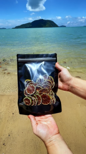 มะนาวไลม์อบแห้งธรรมชาติ 50 ชิ้น | Dried Lime | ไร้น้ำตาล สำหรับตกแต่งและทานเล่น ส่งไว 1–3 วัน