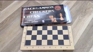 Oldlaiben 3 in 1 Chess Board Game Potable Chess Set Kids Chessmen Entertainment Game Papan Catur Kayu 国际象棋