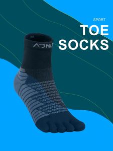 Tất 5 ngón chạy bộ cao cổ Aonijie E4819