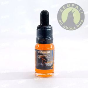 SEMPATI FREE GANTUNGAN BUAH Vitamin Burung X-Power Liquid Suplement Obat Penambah Stamina Penggacor Burung Lovebird Kenari Kacer Jalak Suren Murai Batu Pleci Kolibri Beo