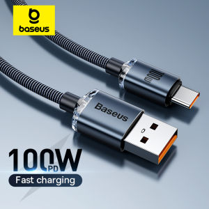 BASEUS | Baseus 6A USB Type C Cable For Realme Huawei P40 Pro 66W Fast Charging Wire USB-C Charger Data Cord For Samsung Oneplus Poco F3