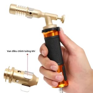 Đèn Hàn Lửa Dùng Cho Đồng Nhôm Hàn Bằng Khí Propane Hóa Lỏng Dụng Cụ Thổi Khí Nóng Chảy Kim Loại Quý