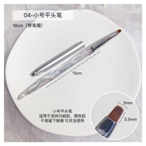 Japanese Style Aurora Nail Art Brush Set with Pen Cover Line Drawing Phototherapy Tool Professional Nail Brush Kit for Any Skin Type