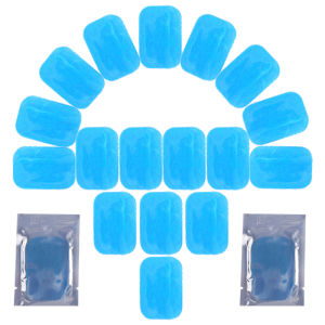 20/60pcs ฟิตเนสเจลเปลี่ยนแผ่น Hydrogel Electrode Patch สําหรับ EMS กล้ามเนื้อการฝึกอบรมนวด ABS เทรนเนอร์หน้าท้อง Accessorie