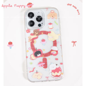 เคสโทรศัพท์มือถือ BlueLife Apple Dog New Year Model แบบดูดซับแม่เหล็ก 2 ชั้น ป้องกันรอยนิ้วมือ ป้องกันการตกหล่น สำหรับ iPhone 16 pro Max