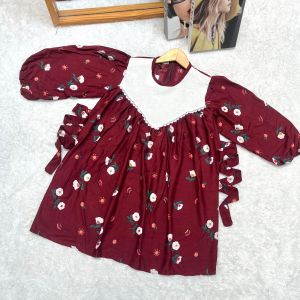 DRESS ANAK KOREAN STYLE RAYON PREMIUM DRESS ANAK ZORA KEKINIAN