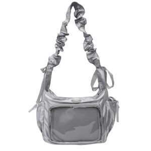 Udun Shop Original Versatile Transparent Bajie Badge Anime Snack Sized Pain Bag Women【Silk Moonlight】Sweet Lady Style Casual Canvas Handbag