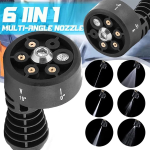 Nozzle 6in1 Sprayer Jet Cleaner |Adjustable Nozzle For High Pressure Cordless Washer Cleaner/Nozzle Adjustable Untuk Selang Air