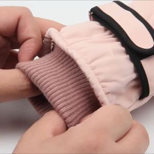 New Outdoor Ski Gloves Winter Womens Winter Cotton Warm Windproof Waterproof Touch Screen Cycling Sport Cycling New Style Glove