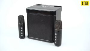 X-DEAL YS-203 Dual Microphone Wireless Karaoke Speaker: A Portable Professional Bluetooth 5.0 Solution