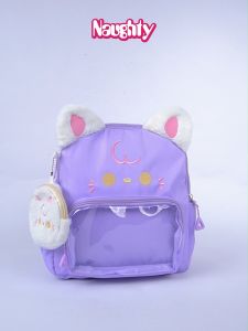 Tas Ransel Anak Perempuan Sekolah Tk Backpack Cat G666 2410011 Naughty Accessories