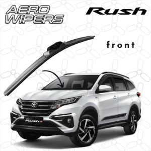 Rush Wiper Blades Toyota 2015 to 2021 - Original fit - Front pair