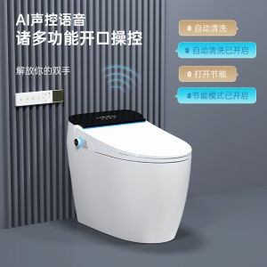 Intelligent Toilet Integrated Automatic Spa Therapy Enema UV Disinfection Luxury Ceramic Seat Circle Warmth Cold Massage