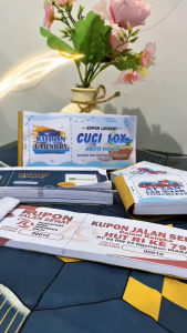 kupon custom gratis dsain full color Super Digital Printing paperbag