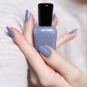 น้ำยาทาเล็บอเมริกัน Zoya zp1102สีฟ้าเทาสีฟ้าอ่อนสีฟ้าอ่อนสีฟ้าอ่อนลายนกพิราบสีฟ้าแบบไม่ต้องลอกไม่ได้