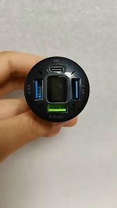 Charger Buat Di Mobil Fast Charging: Charger Mobil 4 Port USB 3.1A & Car Charger Fast Charging 66 W