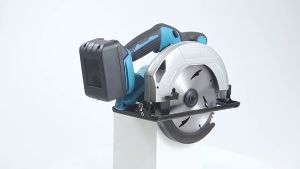 เลื่อยวงเดือน 5 นิ้ว 21V เลื่อยวงเดือนแบตไร้สาย รุ่นสีฟ้า เลื่อยวงเดือนไร้สาย รูปแบบ วงเดือนไฟฟ้า เครื่องแรง เครื่องมอเตอร์บัสเลสไร้แปลงถ่าน