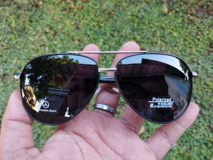 kacamata mercedes benz aviator polarized anti silau