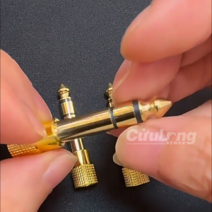 Jack Chuyển Đổi 3.5 Sang 6.5 - Đầu 6.5 Ra 3.5 Ly Chuyên Dụng Cho Mic Đàn Guitar Mixer Amply Tai Nghe