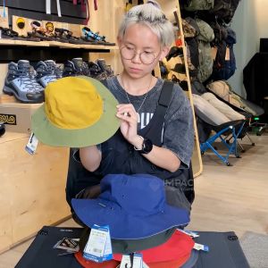 Montbell Reversible Hat หมวกบักเก็ต กลับด้านได้ 2 สี หมวกแคมป์ปิ้ง เดินปากผ่าน