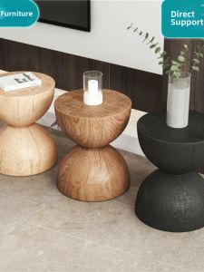 TONGGUMO | Round Wooden Side Table / Chair