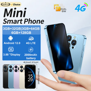 SERVO | SERVO 19Pro Mini Smartphone 4G Network Dual SIM Standby Android System WiFi Hotspot Play Store 3.88" Display Small Mobile Phone