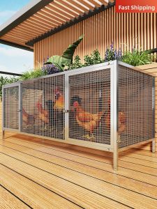 QINQI | Weatherproof Outdoor Chicken Coop Animal-Proof Waterproo