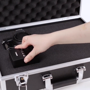 Aluminum Alloy Hardware Tool Box Carrying Case Instrument Safety Equipment Storage Box Lock Sponge Instrument Equipment File Storage Box Multifunctional Hardware Box